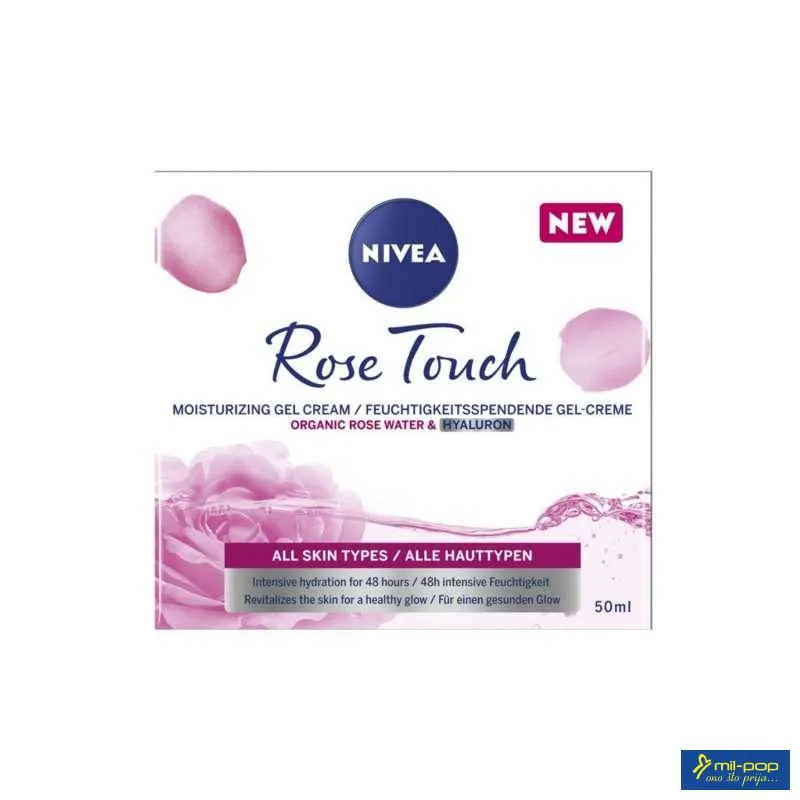 NIVEA GEL KREMA ZA LICE ROSE TOUCH