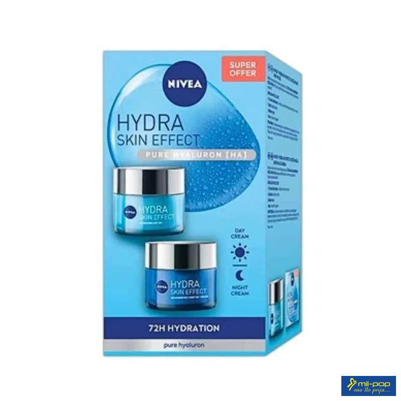 NIVEA HYDRA SKIN EFFECT SET ZA LICE 2/1 