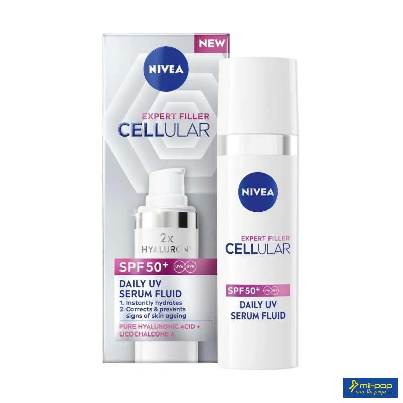 NIVEA SERUM FLUID CELLULAR EXPERT SPF50+ UV 30ML