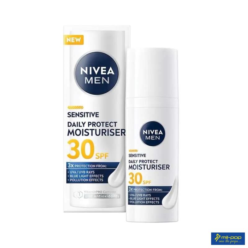NIVEA MEN SENSITIVE HIDRANTNA KREMA ZA LICE SPF 30 