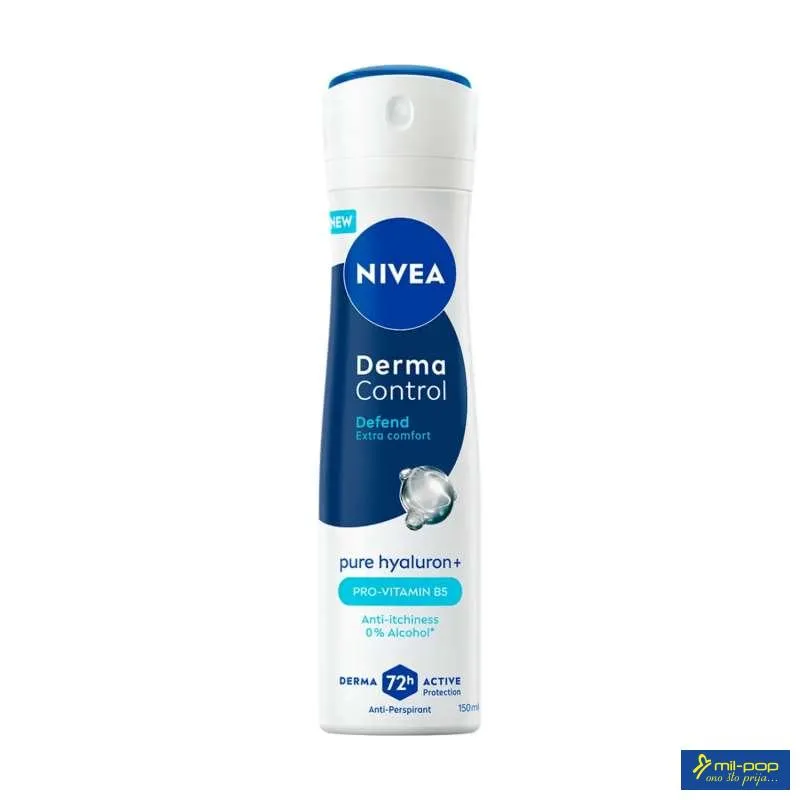 NIVEA DEO DERMA CONTROL DEFEND EXTRA COMFOR 150 ML 