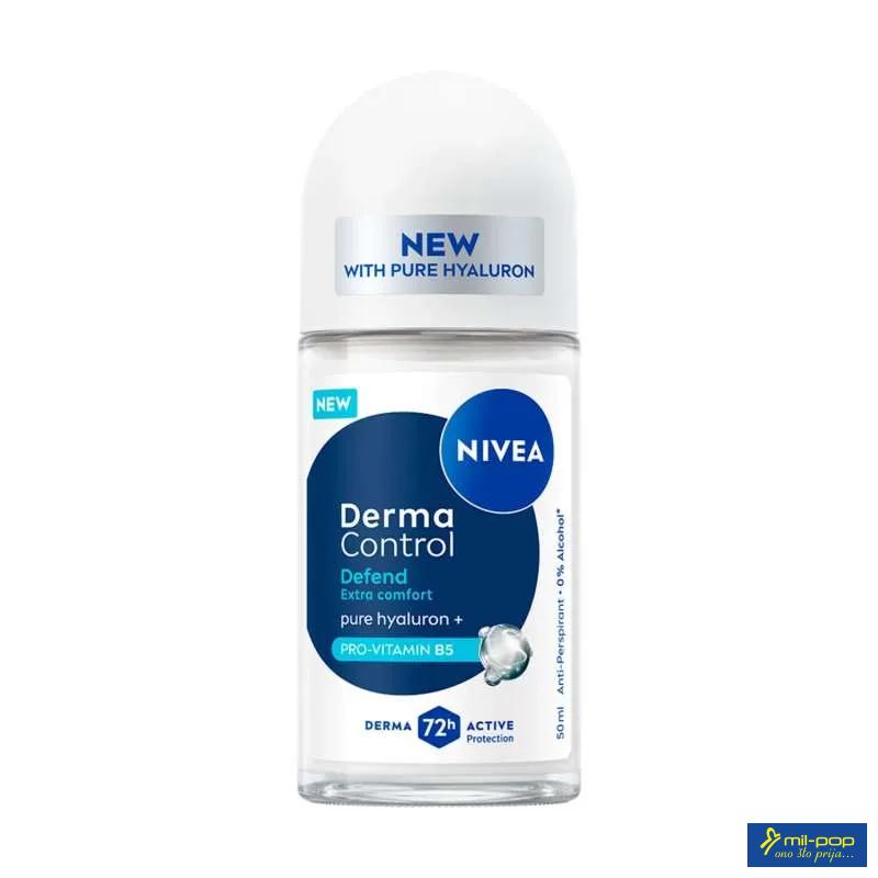 NIVEA ROLL-ON DERMA CONTROL DEFEND EXTRA COMFORT 50 ML 