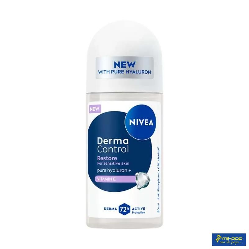 NIVEA ROLL-ON DERMA CONTROL RESTORE SENSITIVE SKIN 50 ML 