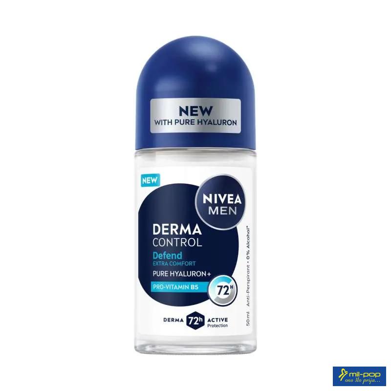NIVEA MEN ROLL-ON DERMA CONTROL DEFEND EXTRA COMFORT 50 ML 