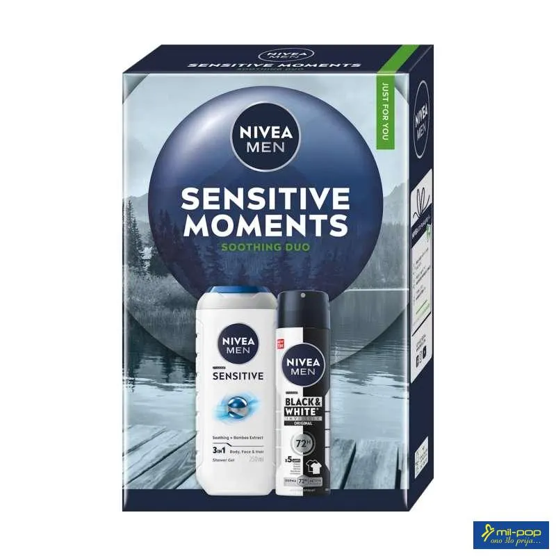 NIVEA SET MEN 2025 SENSITIVE MOMENTS BOX