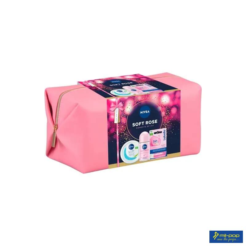 NIVEA SET WOMAN XMAS 2025 SOFT ROSE  BAG