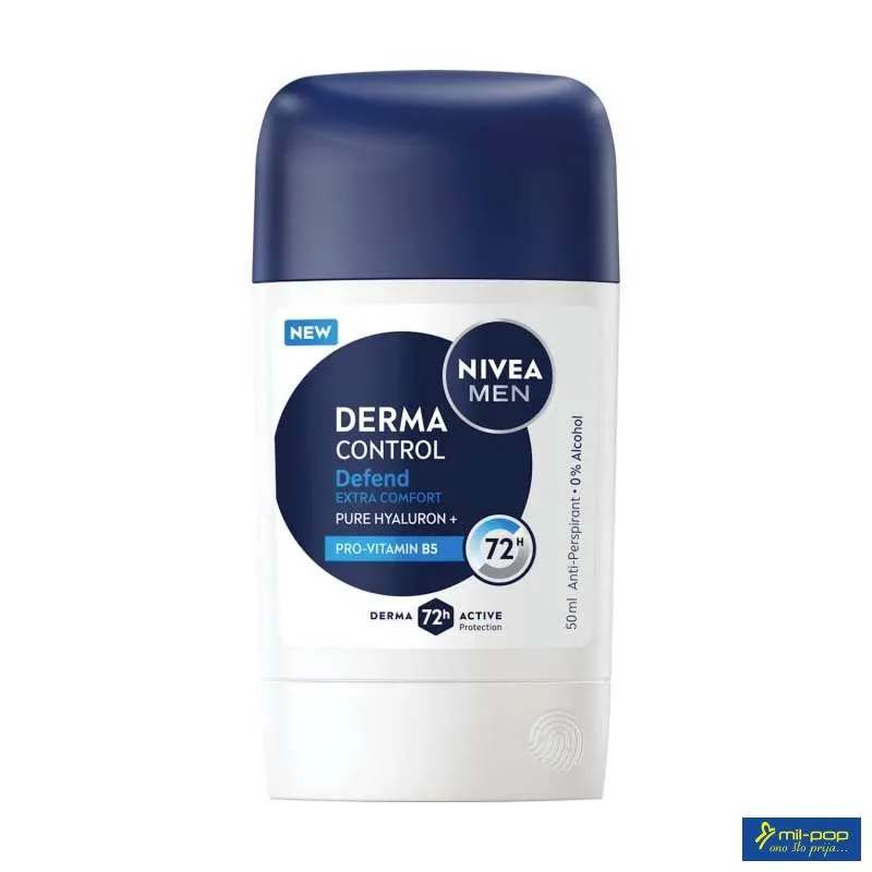 NIVEA STIK MUŠKI DERMA CONTROL DEFEND 50ML 