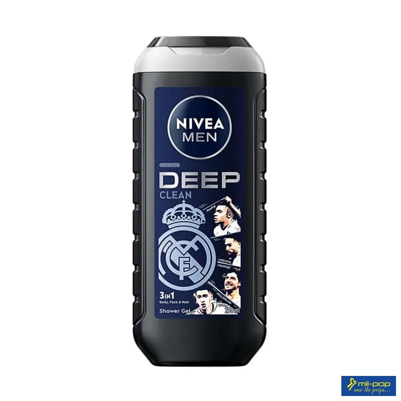 NIVEA REAL GEL ZA TUSIRANJE DEEP MAN 250ML 