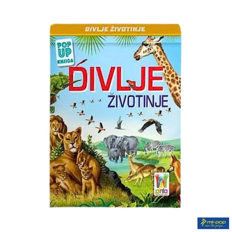 POP UP KNJIGA - DIVLJE ŽIVOTINJE 