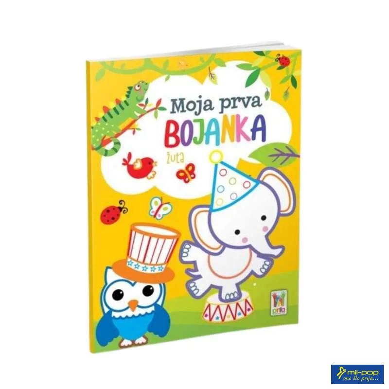 MOJA PRVA BOJANKA - ŽUTA 