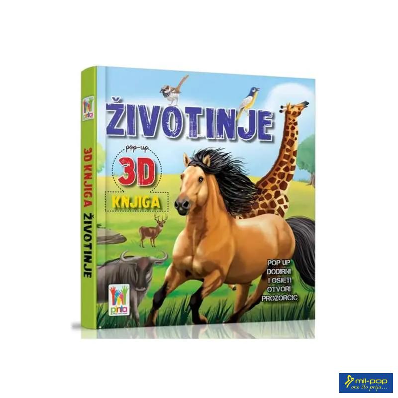 3D KNJIGA - ŽIVOTINJE 
